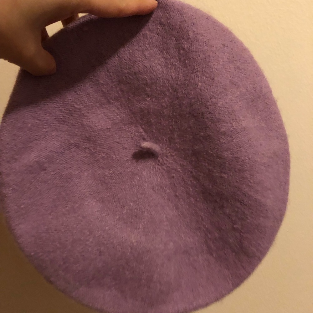 Purple beret